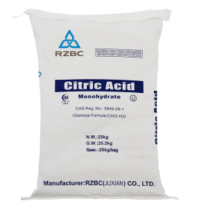 Acidity Regulators Powder Citric Acid Monohydrate Anhydrous