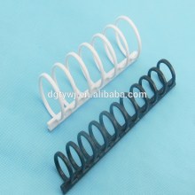 Plastic 7/11 hole ring clip, stationery comb binding ring