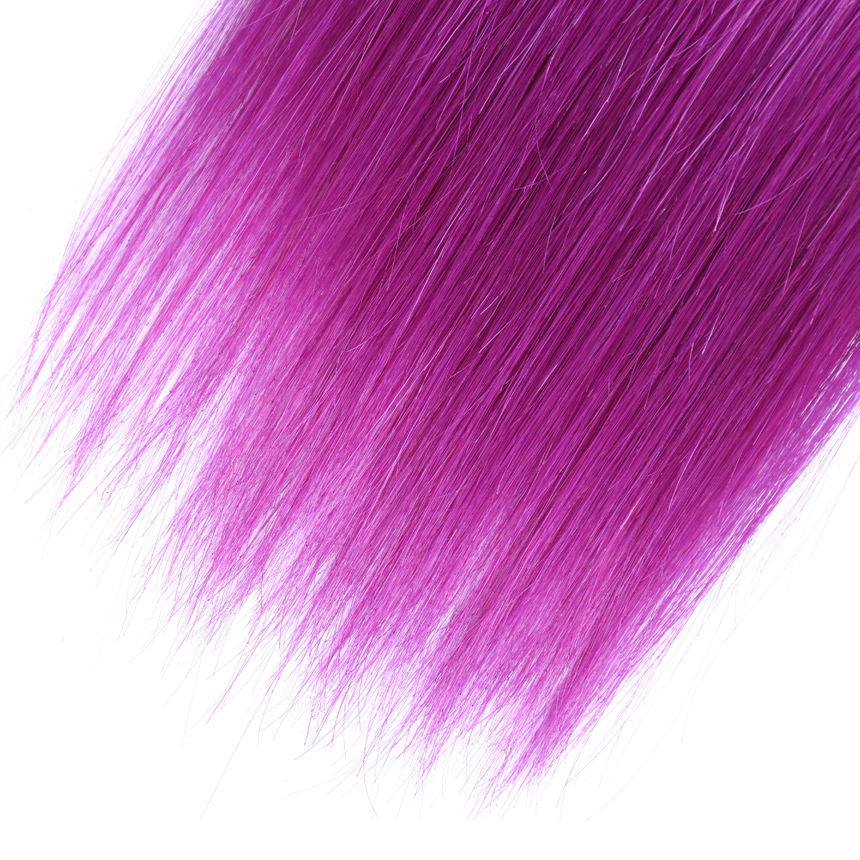Wholesale Hair Extension Mink China Salon Hair Purple Straight Marley Braiding Hair