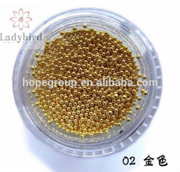 2014 nail decoration ,fashional beauty nails ,gold nail beads