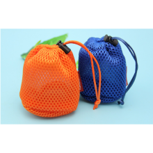 custom personalized style mesh drawstring bag pouch