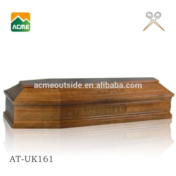 AT-UK161 trade assurance supplier reasonable price american cheap casket coffin enterprise