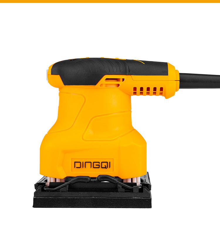 DINGQI 230W 110*1110mm 230V 50HZ high efficiency low vibration wood orbital sander plam sander for wood working