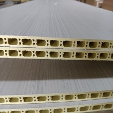 Formaldehyde-free plum-shaped bamboo wood fiber wallboard