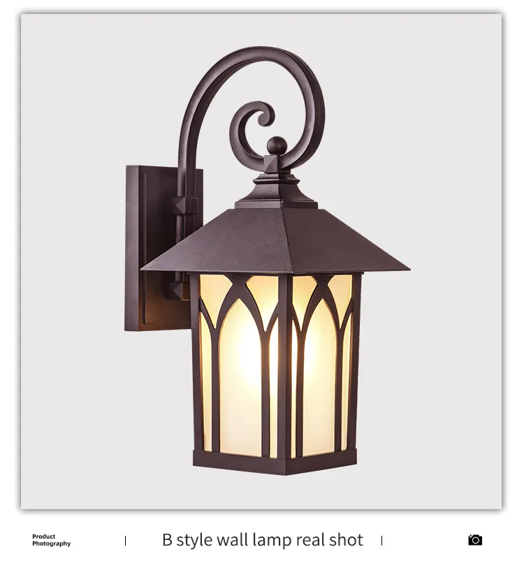 Elegant Waterproof Outdoor Wall Lights for Modern Gardens