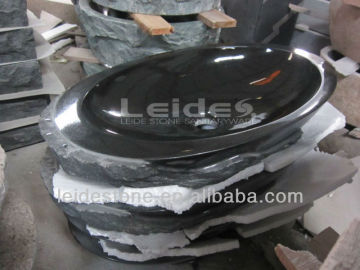 Absolute black granite wash basin