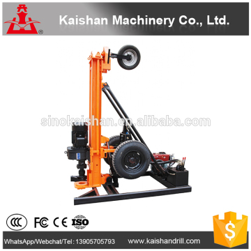 KQD165Z borehole water well drilling rig small water well drilling rig portable drilling rig