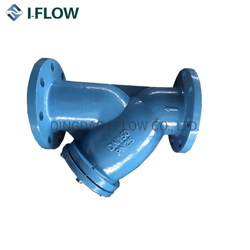 DIN Pn25 Ductile Iron Y Strainer