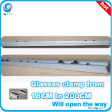 Aluminume Glasses Clip for Tempered Glasses 10mm to 12mm