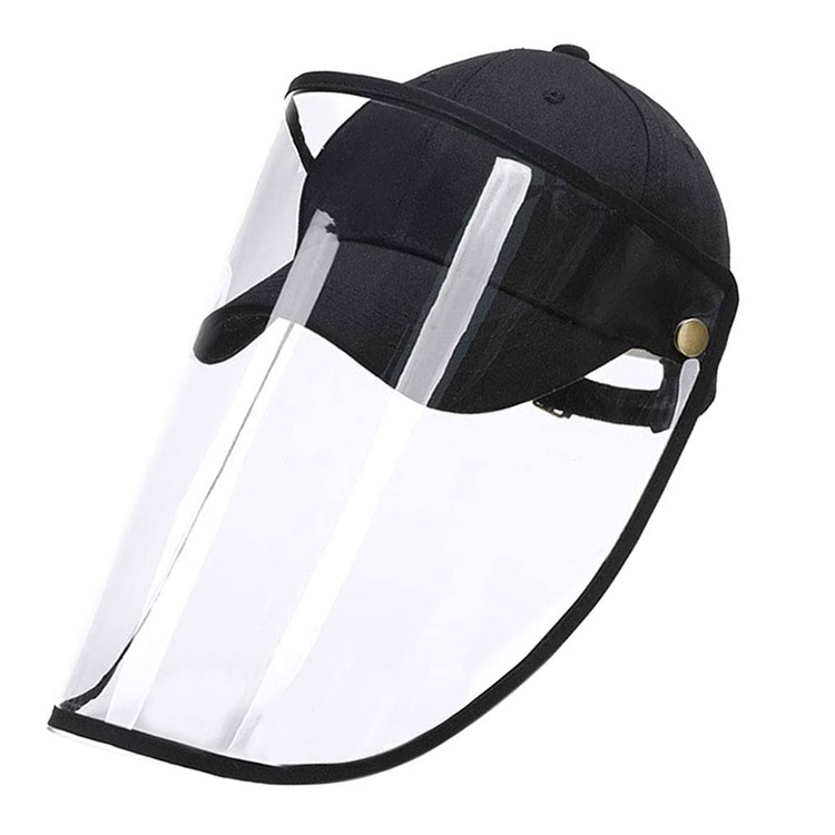 Anti Spitting Clear Face Shield Protective Hat Cover