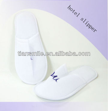 mill price disposable jute hotel slippers