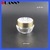 FLOWER CREAM PLASTIC SAMPLE JARS WITH DIAMOND LID, 5 ml JAR, 5g PLASTIC JAR