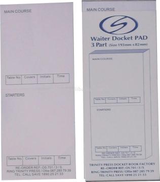 Waiter Docket PAD