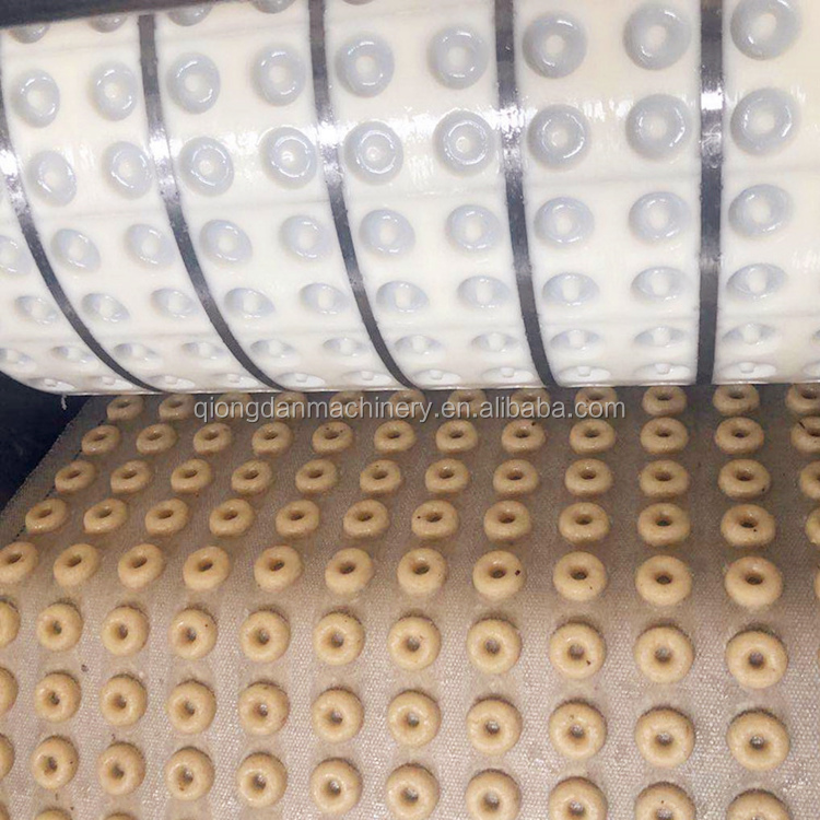 Biscuit rotary moulder soft biscuit forming machine crispy walnut cake cookie making processing production line price for sale