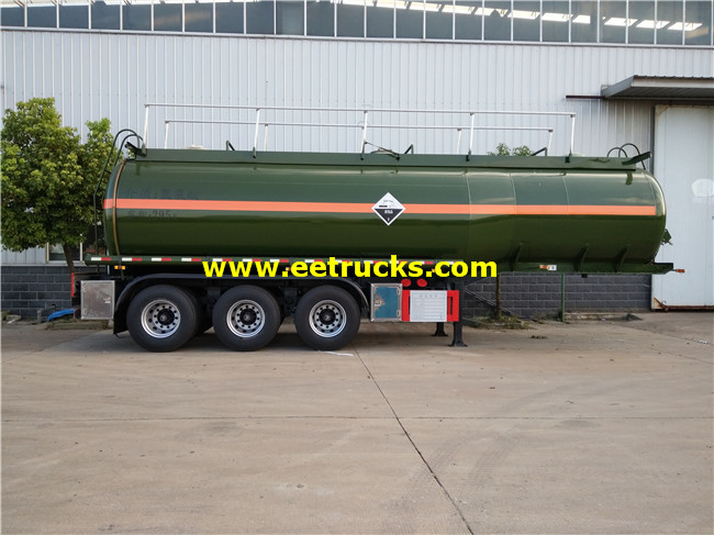 30m3 Hydrochloric Acid Delivery Semi-Trailers