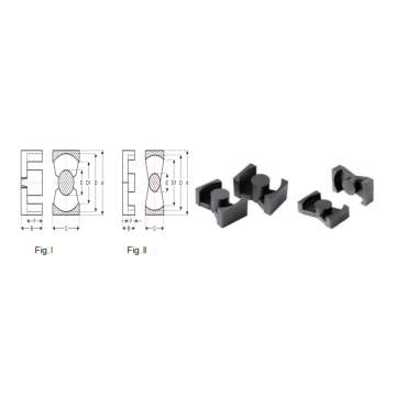 Transformateur Power Core de ferrite haute fréquence