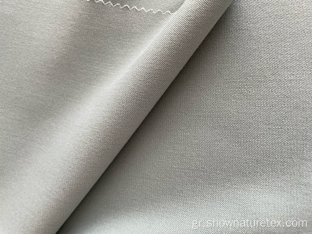 Ανακληρωμένος πολυεστέρα Rayon Spandex Twill Suitting Fabric