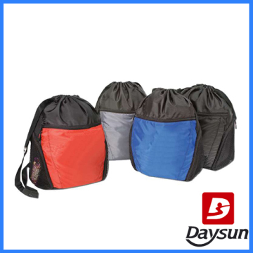 Nylon Drawstring Backpack