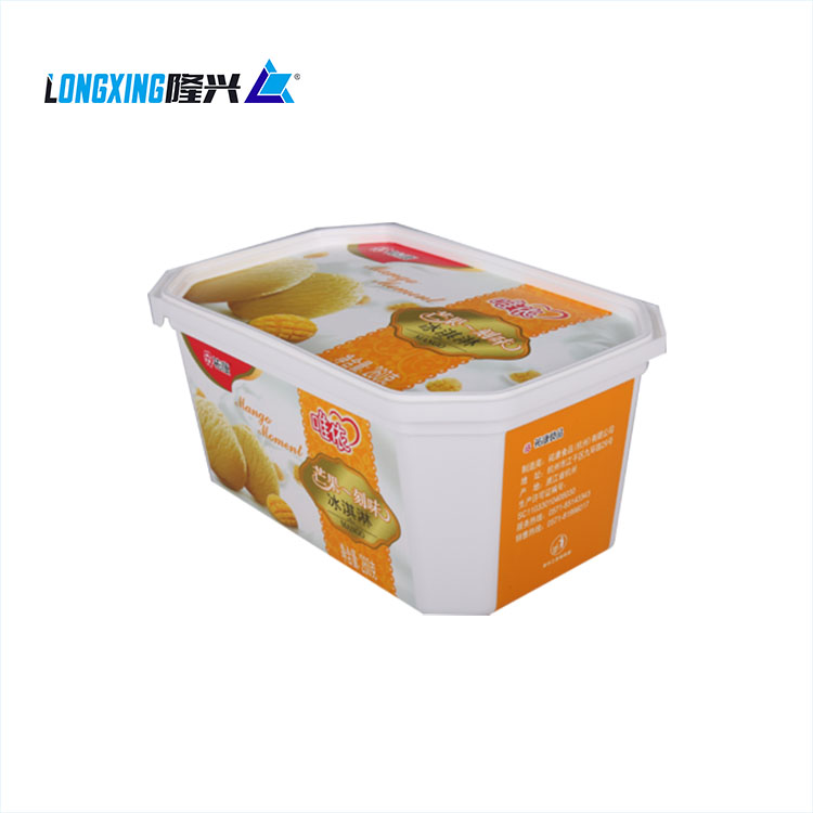 high quality IML plastic food packaging container