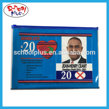 a4 size pvc zipper bag file folder