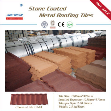 stine coated galvanized metal roofing profile/metal profile sheet