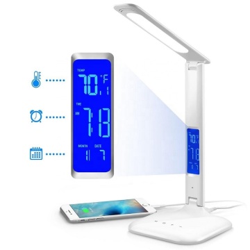 LED Mul-function Table Lamp With Calender And Thermometer