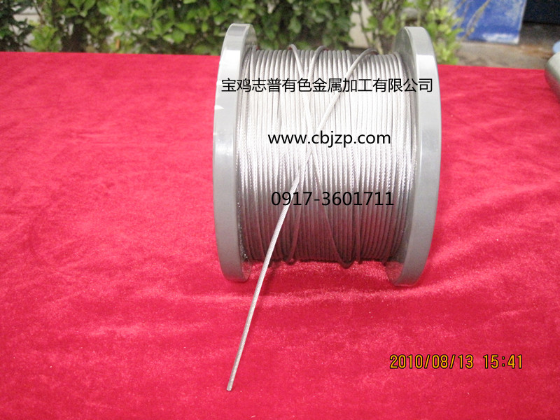 Bending tungsten wire GB/T 3876-83