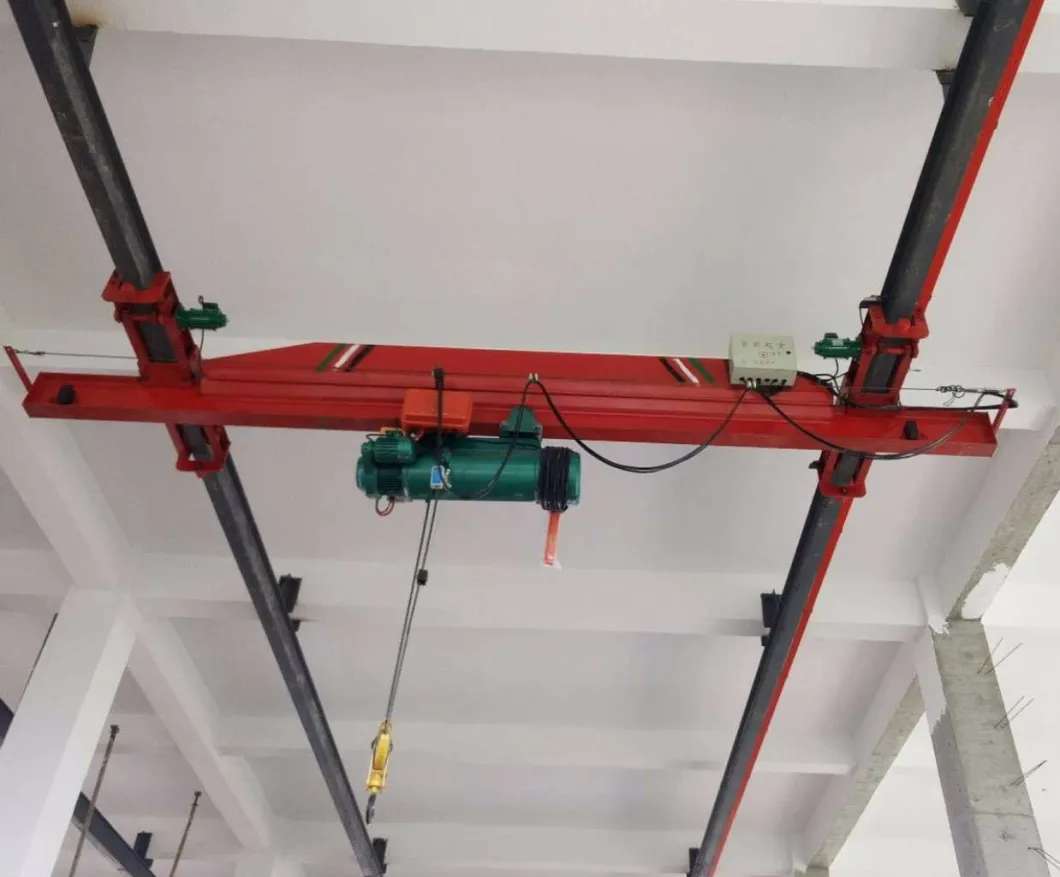 Lx Traveling Radio Remote Single Girder Suspension Overhead Crane