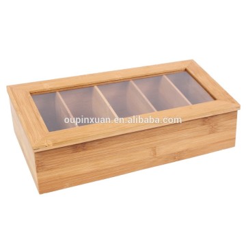 Multi-function Chinese bamboo Tea Box set,bamboo storage boxes