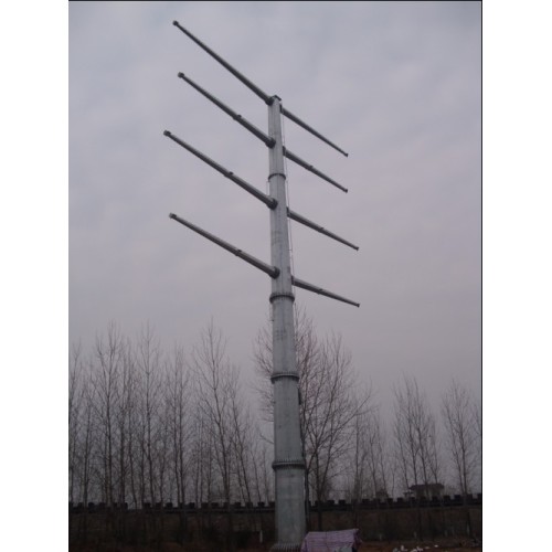 220kV Steel Electric Power Pole