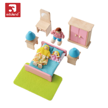 Hot Role Play Wooden Doll Houses: Wood Toys & Furniture for Children's Play Games