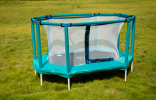 40x60" trampoline with enclosure