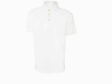 Custom 100% cotton men's plain polo-shirt short sleeve