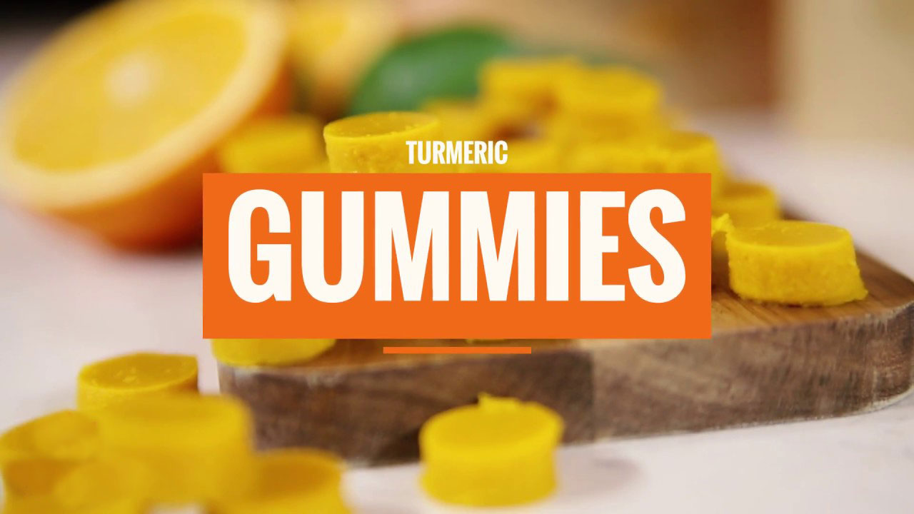 Organic Hemp CBD Infused Turmeric Gummies with Bioperine