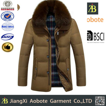 2016New Fashion Outdoor Thick Medium Style Man Down Coat