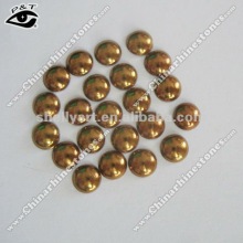 hot fix dome stud round dome stud for leather garment wedding dress shoes 6mm bronze