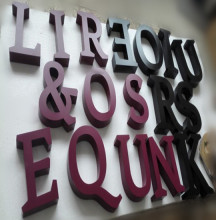 Wholesale Metal Letters Raised or Cutout