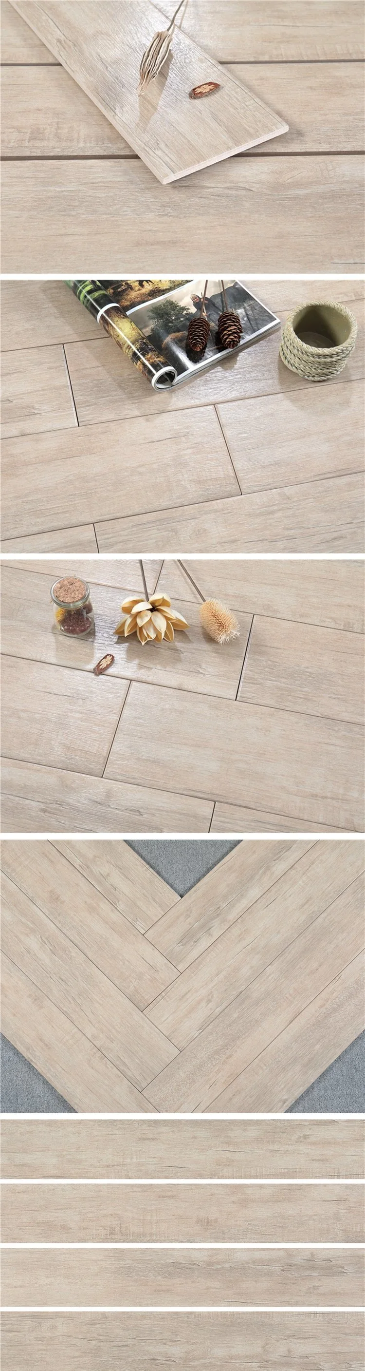 American Style Dining Hall 150X900mm Tile Floor Wood Effect