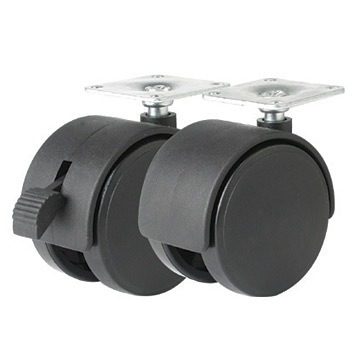 Nylon Twin Castors
