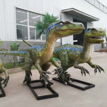 Life Size Dinosaur Statue Velociraptor Garden Statue