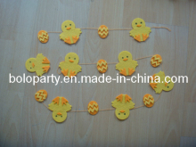 Easter Chick and Egg Felt Garland