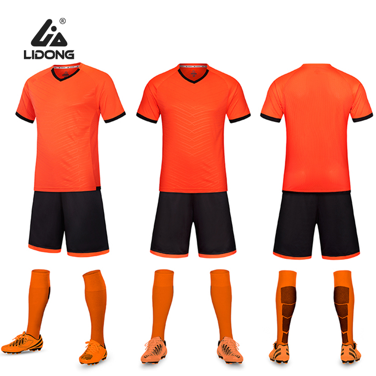 Voetbalshirts Sportteam Training Uniform T-shirt + broek