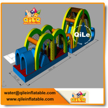 party event entertainment equipment inflatable obstacle course game on promotion