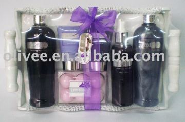 gift box/shower gel/spa set