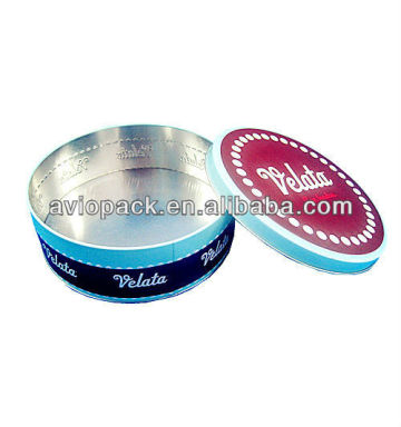 food tinplate can with lid