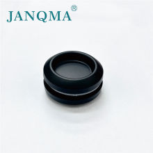 Matte black Round Shower Hidden Pulls Handle