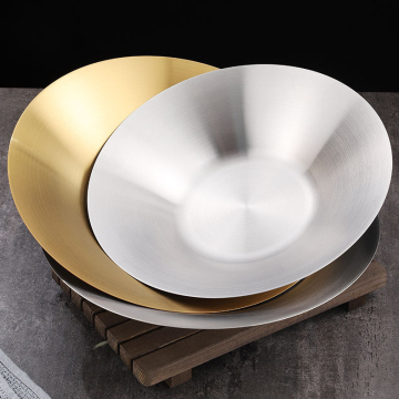 Stainless Steel 304 Tableware Pasta Ramen Serving Bowl