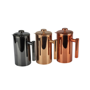 Food Grade Stainless Steel Double Wall French Press