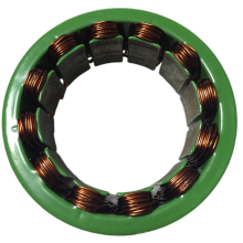 Motor stator winding core