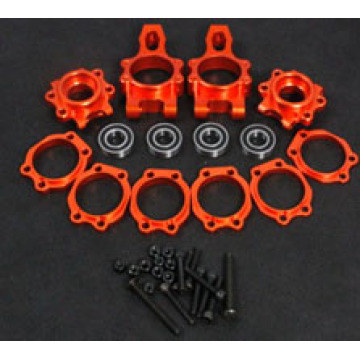 Orange CNC aluminum Rear hub kit